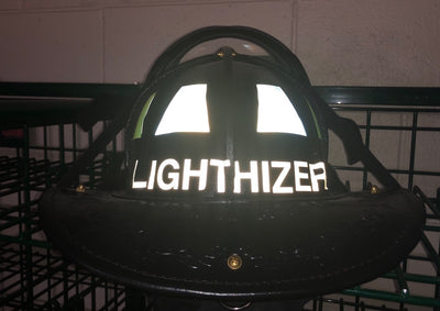 Reflective (White) Firefighter Helmet Names