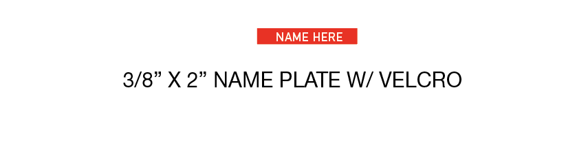 Accountability Plate RED