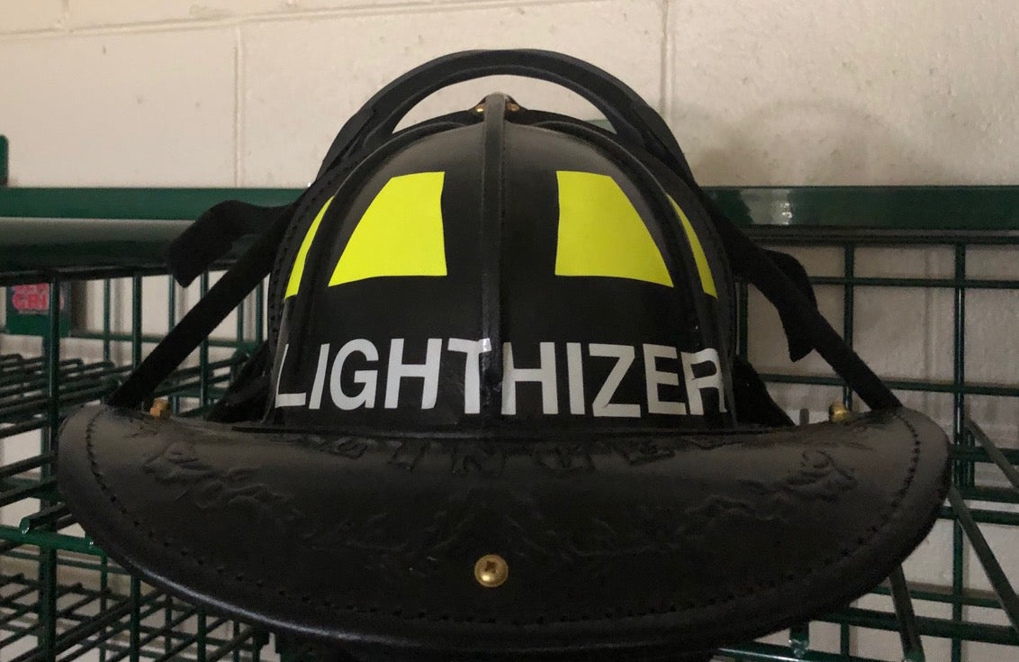 Reflective (White) Firefighter Helmet Names